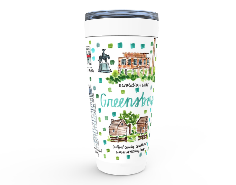 Greensboro, GA Map Tumbler