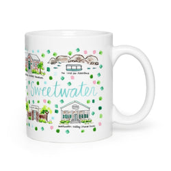 Sweetwater, TN Map Mug