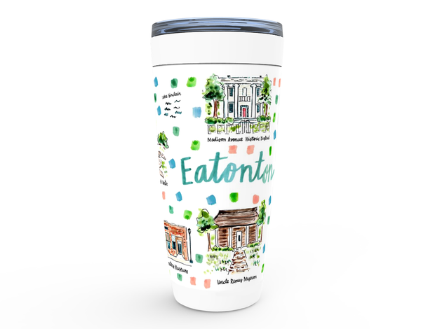 Eatonton, GA Map Tumbler