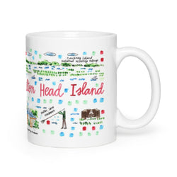 Hilton Head Island, SC Map Mug