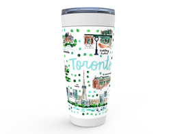 Toronto, Canada Map Tumbler