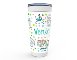 Venice, Italy Map Tumbler