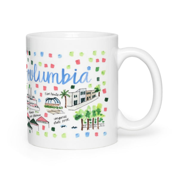 Columbia, SC Map Mug