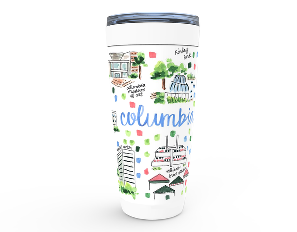 Columbia, SC  Map Tumbler