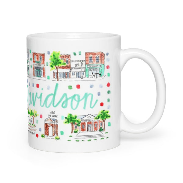 Davidson, NC Map Mug