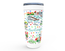 Burlington, VT Map Tumbler