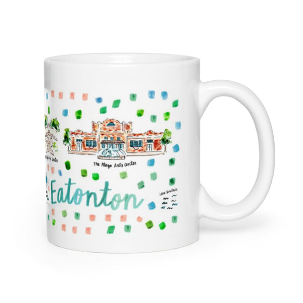 Eatonton, GA Map Mug