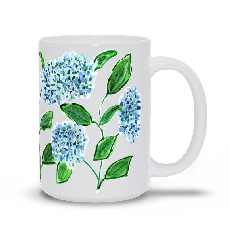 Hydrangea Mug