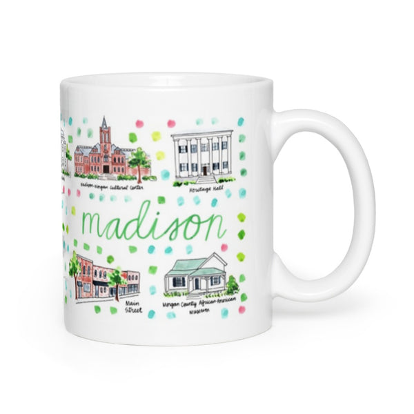 Madison, GA Map Mug