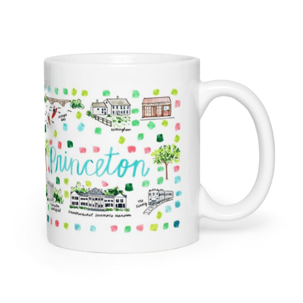 Princeton, NJ Map Mug