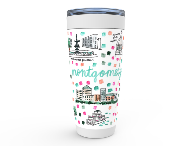 Montgomery, AL Map Tumbler