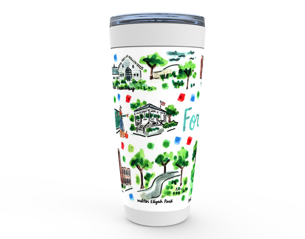 Fort Mill, SC Map Tumbler