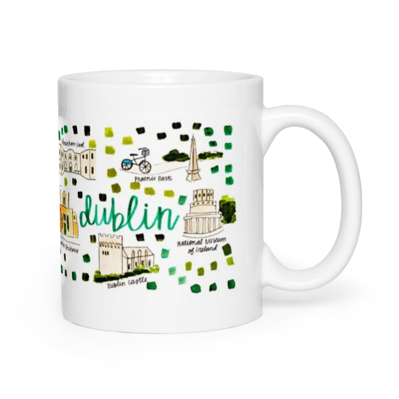 Dublin Map Mug