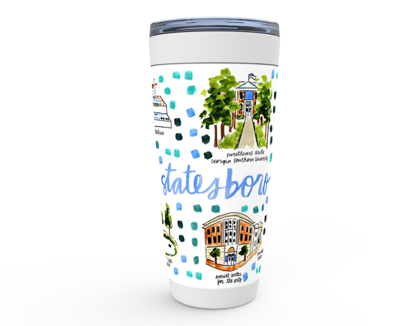 Statesboro, GA Map Tumbler