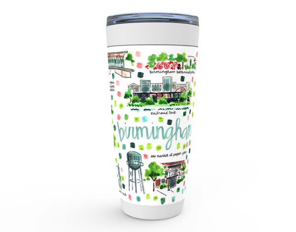 Birmingham, AL Map Tumbler