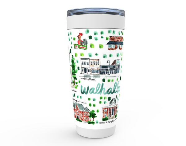 Walhalla, SC Map Tumbler