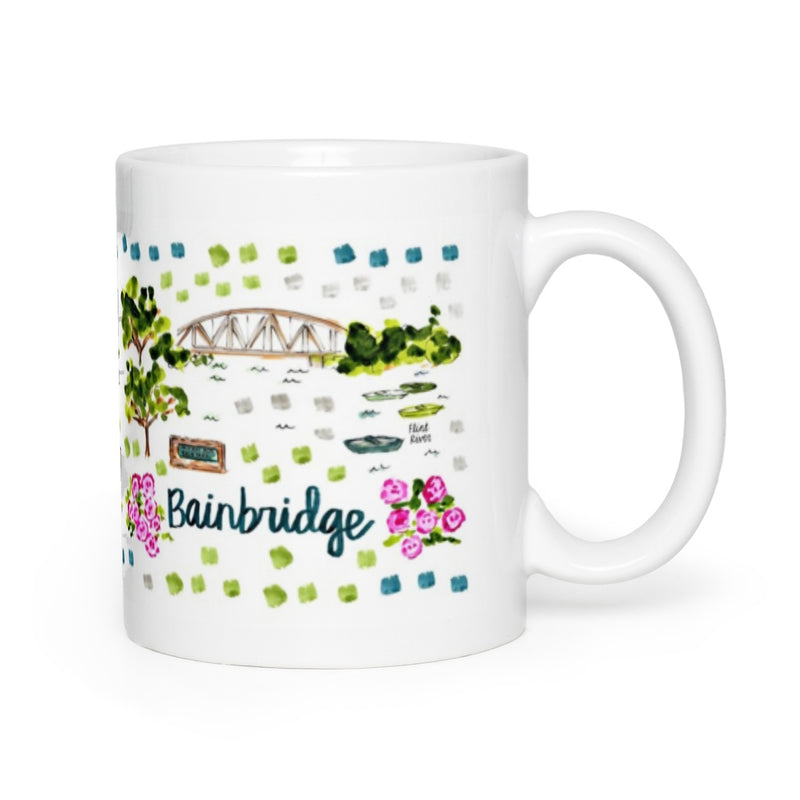 Bainbridge, GA Map Mug