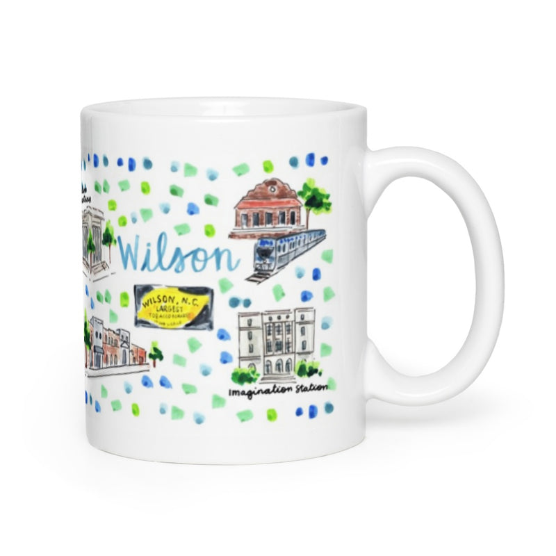 Wilson, NC Map Mug