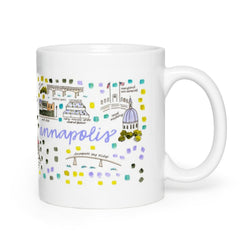 Annapolis, MD Map Mug