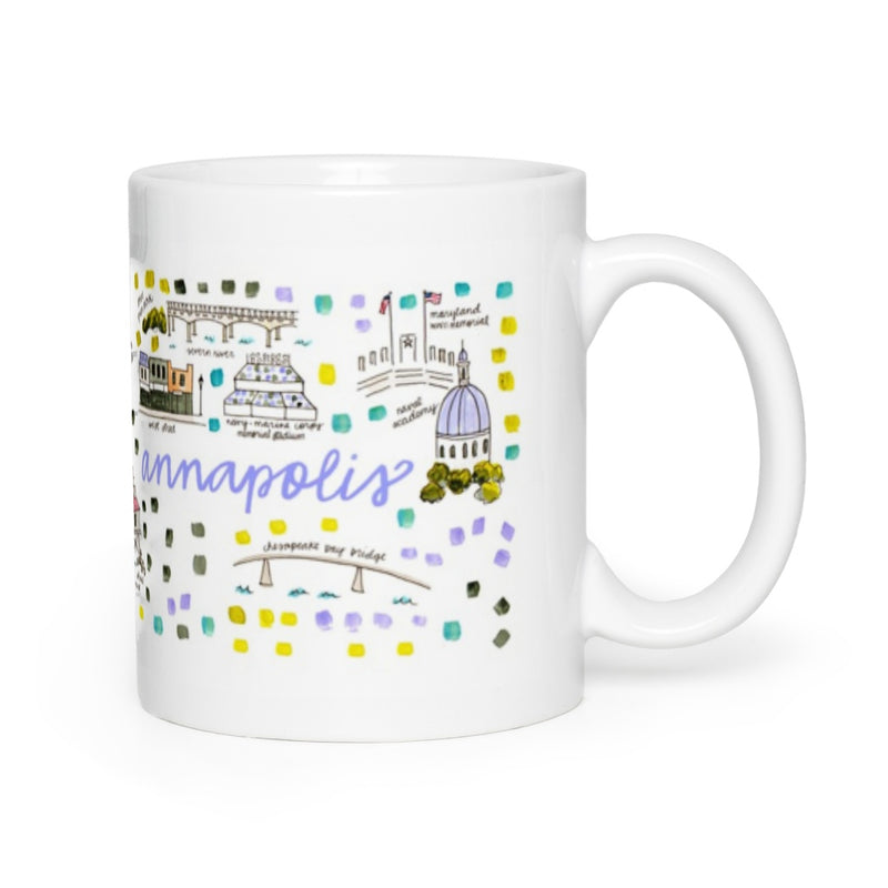 Annapolis, MD Map Mug