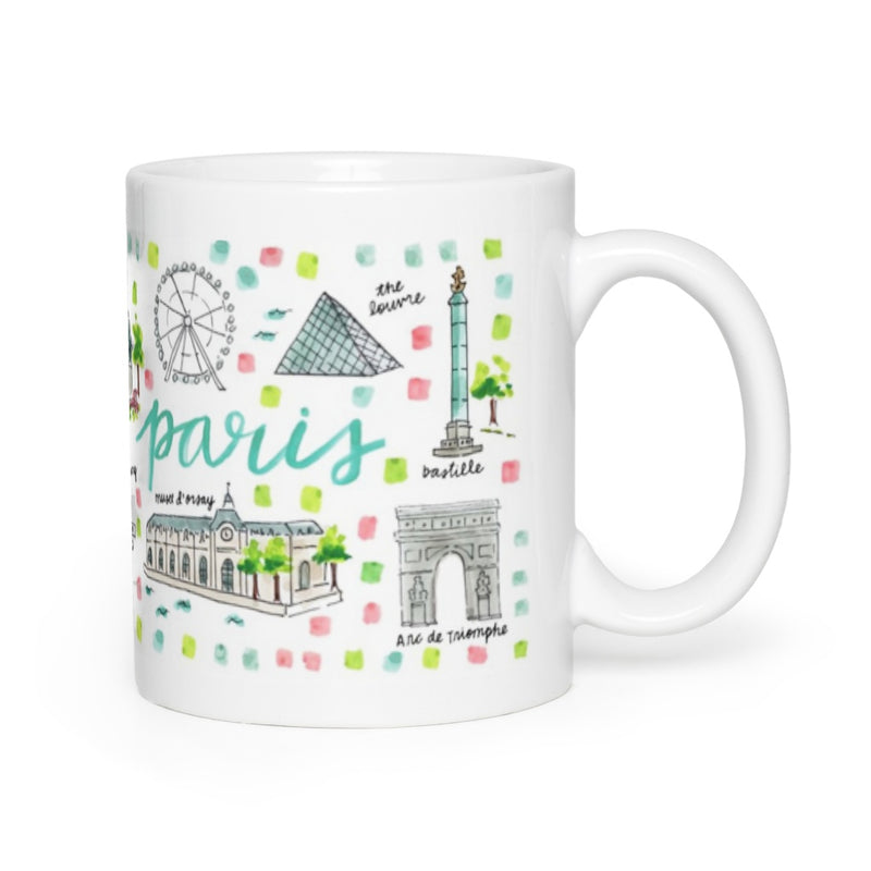 Paris Map Mug