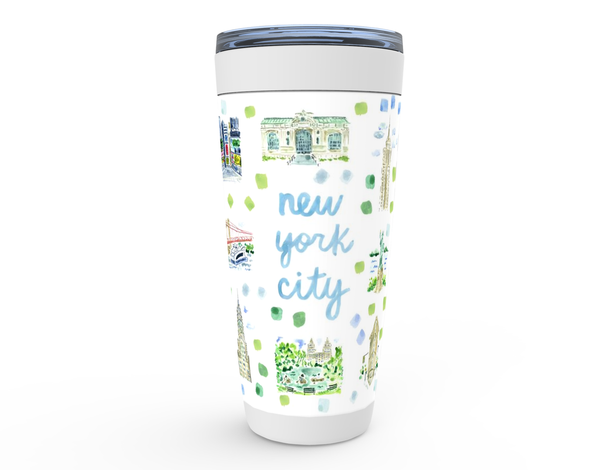 New York City No. 2 Map Tumbler