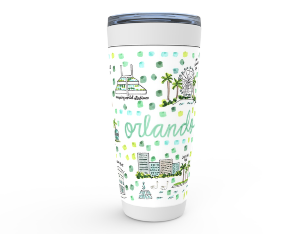 Orlando, FL Map Tumbler