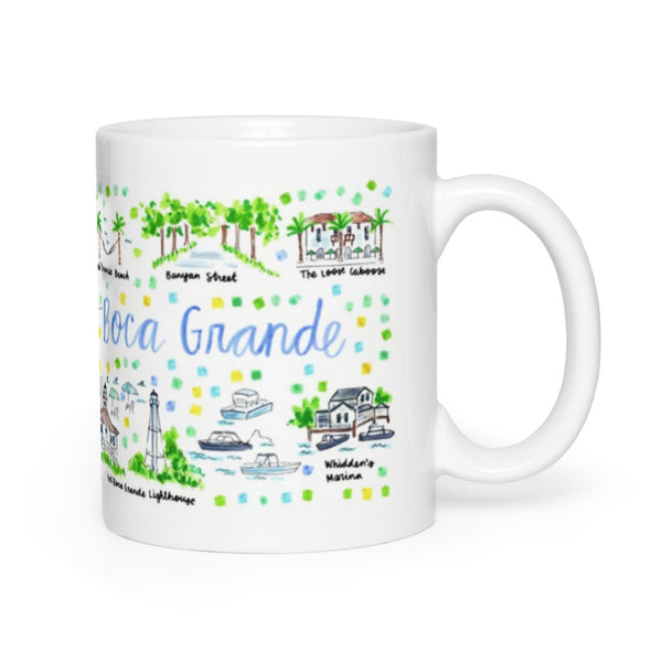 Boca Grande, FL Map Mug