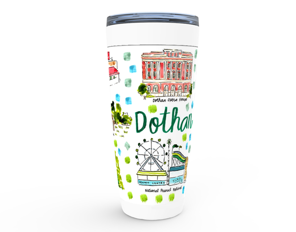 Dothan, AL Map Tumbler