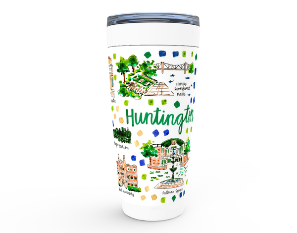 Huntington, WV Map Tumbler