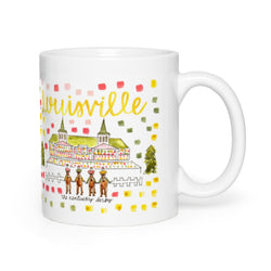 Louisville, KY Map Mug