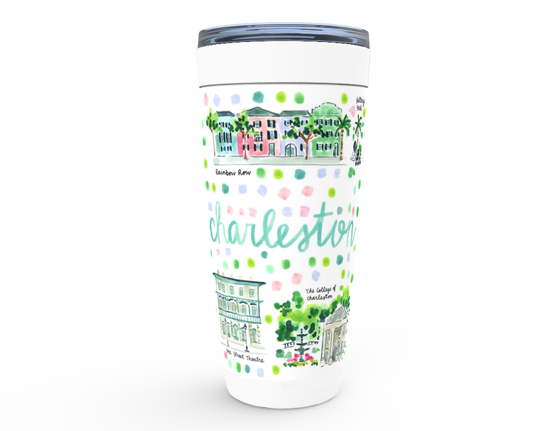 Charleston, SC  Map Tumbler