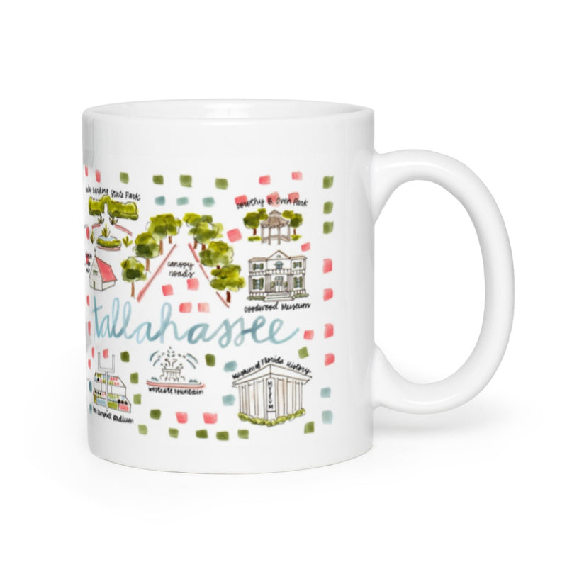 Tallahassee, FL Map Mug