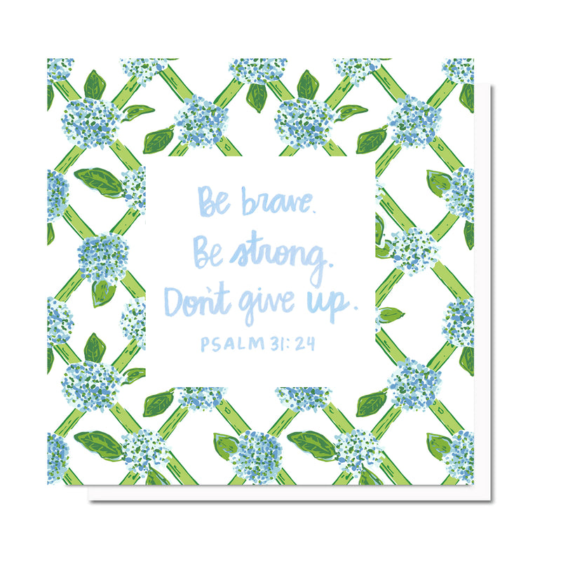 Psalm 31:24 Verse Card