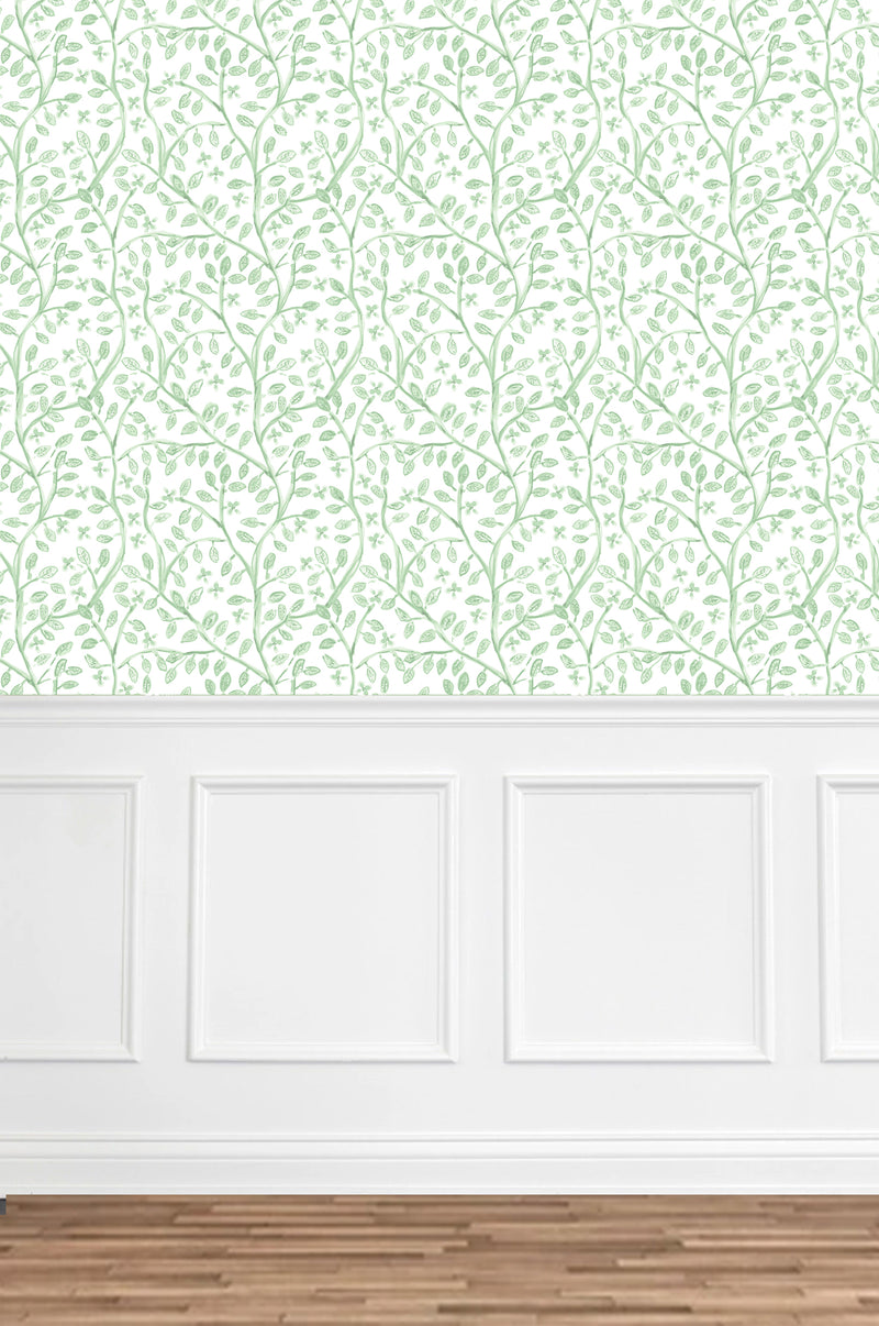 Cezanne Wallpaper- Green