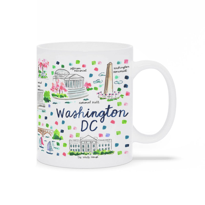 Washington DC Map Mug